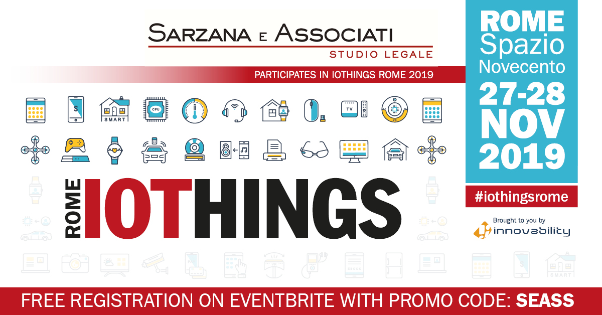 Sarzana e Associati Studio Legale, a IoThings